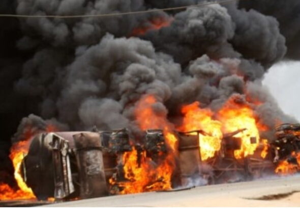 Tanker-Explosion